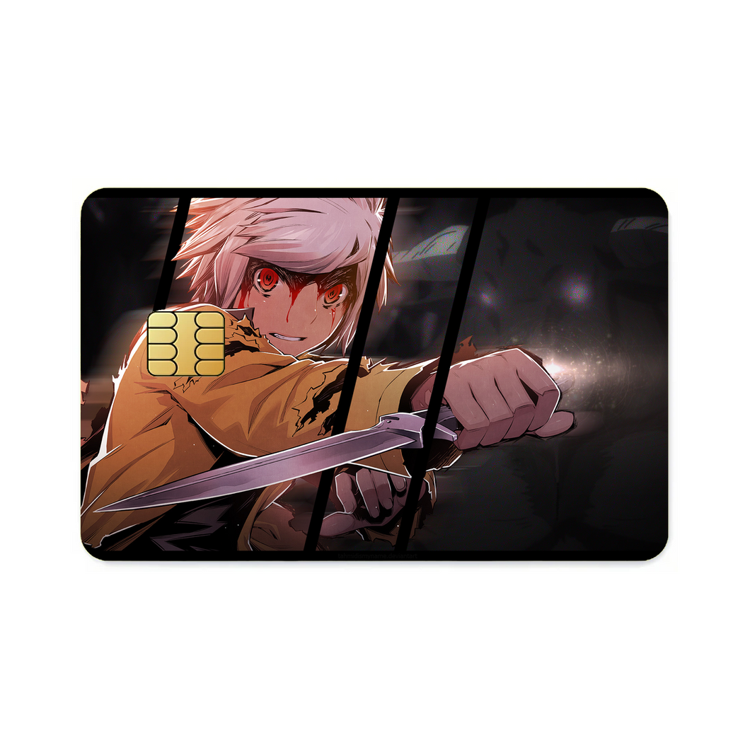 Is It Wrong To Try To Pick Up Girls In A Dungeon?  Credit Card Skins (4-in-1 Pack)