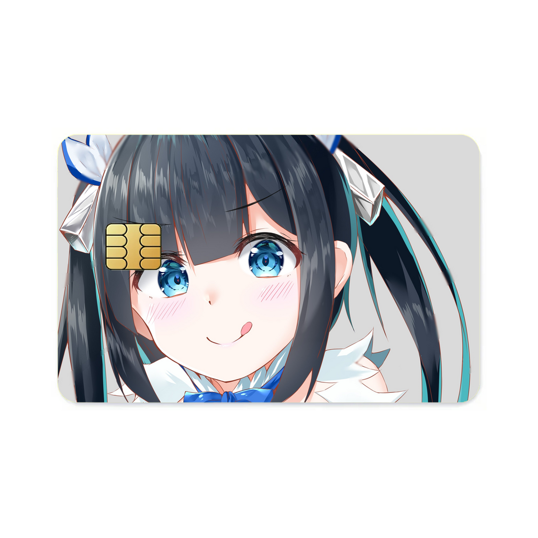 Is It Wrong To Try To Pick Up Girls In A Dungeon?  Credit Card Skins (4-in-1 Pack)