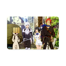 Load image into Gallery viewer, Is It Wrong To Try To Pick Up Girls In A Dungeon?  Credit Card Skins (4-in-1 Pack)
