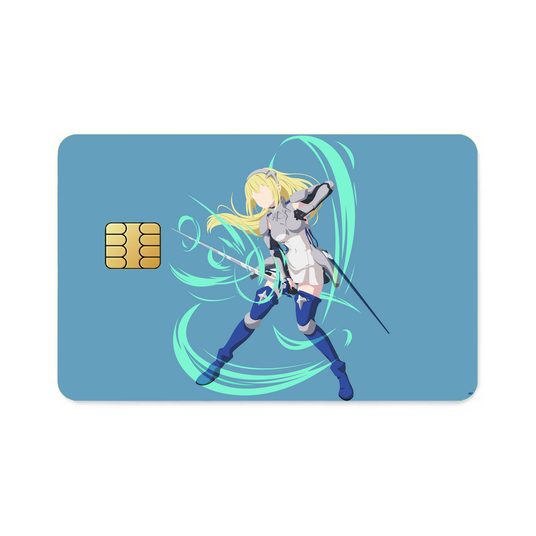 Is It Wrong To Try To Pick Up Girls In A Dungeon?  Credit Card Skins (4-in-1 Pack)