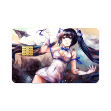 Load image into Gallery viewer, Is It Wrong To Try To Pick Up Girls In A Dungeon?  Credit Card Skins (4-in-1 Pack)
