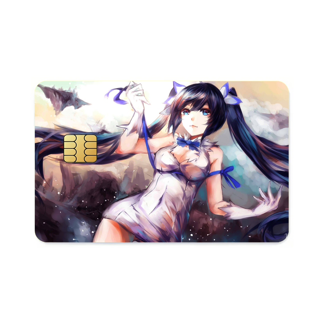 Is It Wrong To Try To Pick Up Girls In A Dungeon?  Credit Card Skins (4-in-1 Pack)