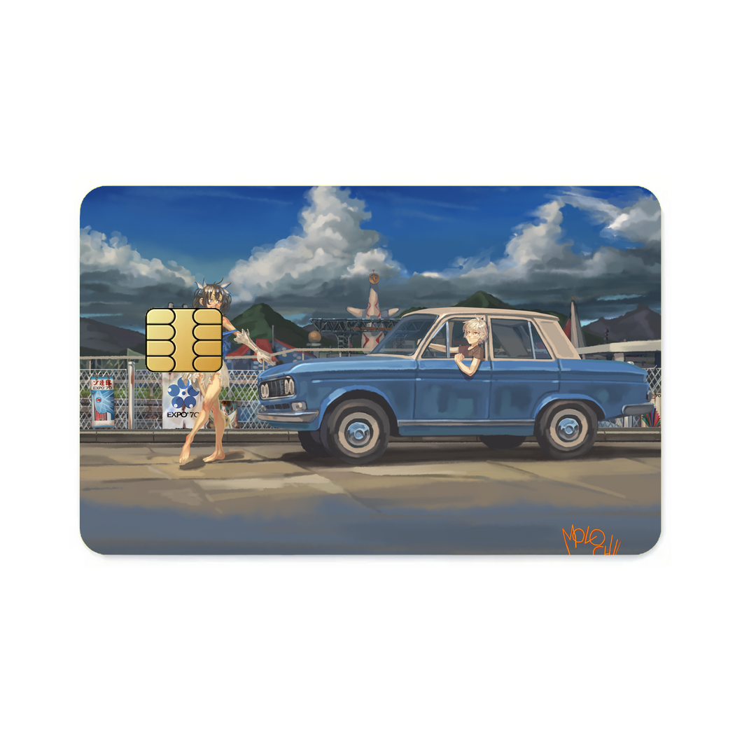Is It Wrong To Try To Pick Up Girls In A Dungeon?  Credit Card Skins (4-in-1 Pack)