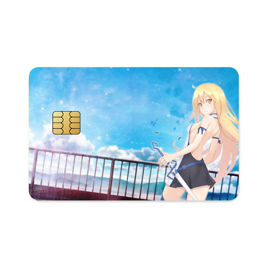 Is It Wrong to Try to Pick Up Girls in a Dungeon?  Credit Card Skins (4-in-1 Pack)