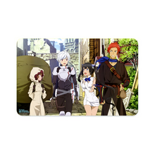 Load image into Gallery viewer, Is It Wrong To Try To Pick Up Girls In A Dungeon?  Credit Card Skins (4-in-1 Pack)
