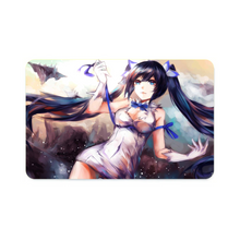 Load image into Gallery viewer, Is It Wrong To Try To Pick Up Girls In A Dungeon?  Credit Card Skins (4-in-1 Pack)
