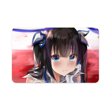 Load image into Gallery viewer, Is It Wrong To Try To Pick Up Girls In A Dungeon?  Credit Card Skins (4-in-1 Pack)
