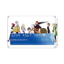 Load image into Gallery viewer, Is It Wrong To Try To Pick Up Girls In A Dungeon?  Credit Card Skins (4-in-1 Pack)
