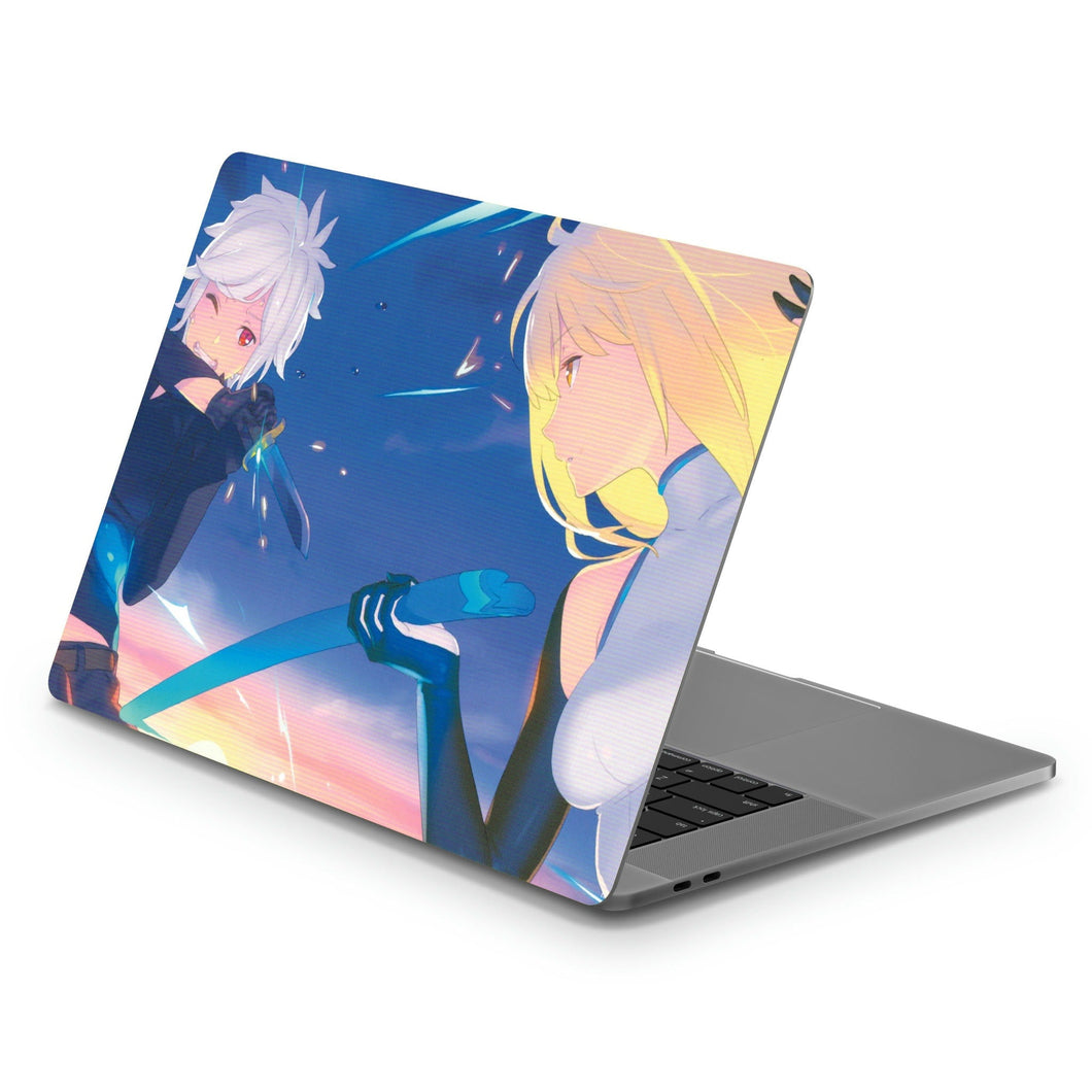 Is It Wrong To Try To Pick Up Girls In A Dungeon?  Macbook Skin