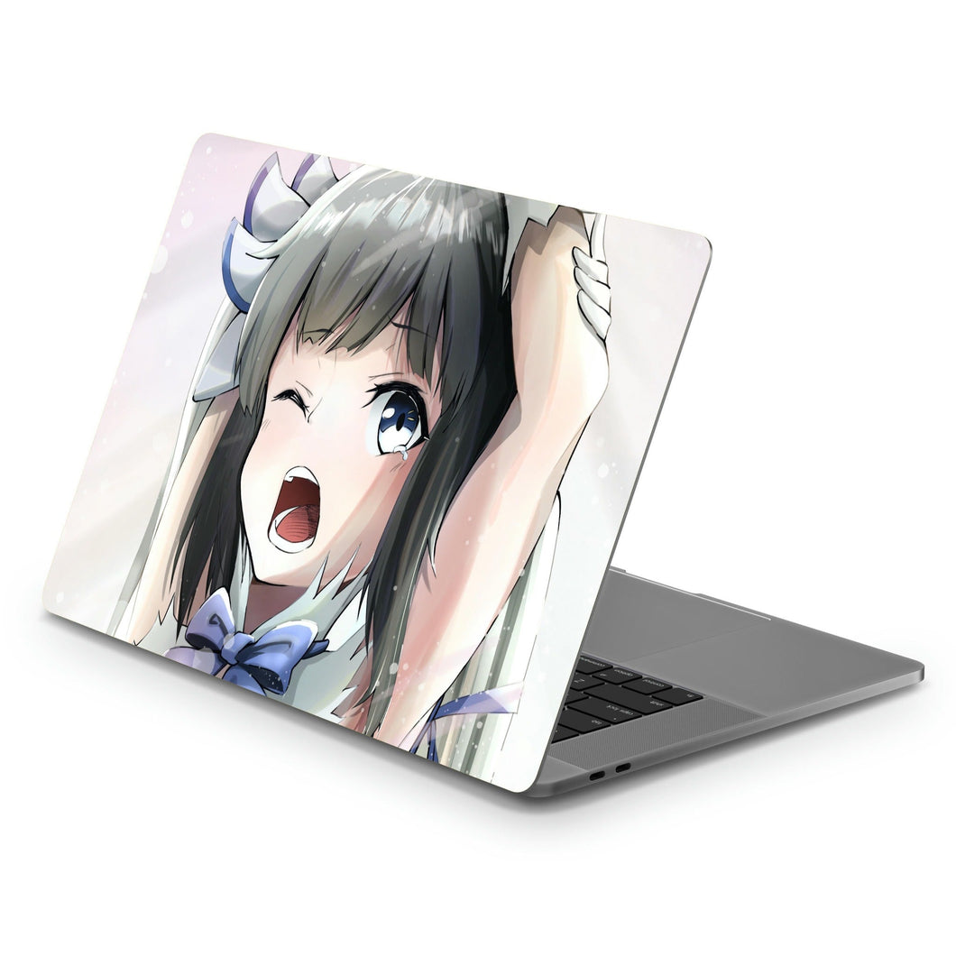 Is It Wrong To Try To Pick Up Girls In A Dungeon?  Macbook Skin