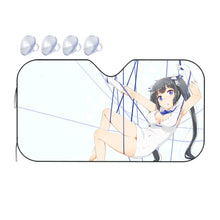 Load image into Gallery viewer, Is It Wrong to Try to Pick Up Girls in a Dungeon? Hestia  Car Sunshade
