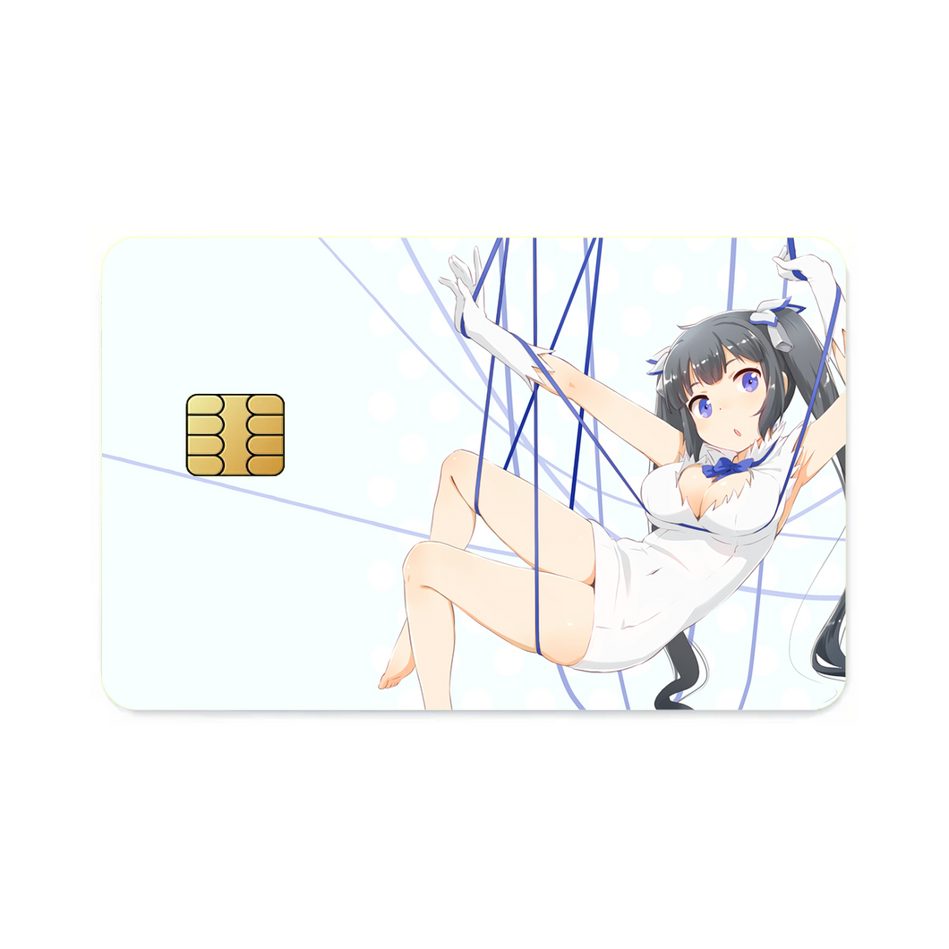 Is It Wrong to Try to Pick Up Girls in a Dungeon? Hestia  Credit Card Skins (4-in-1 Pack)