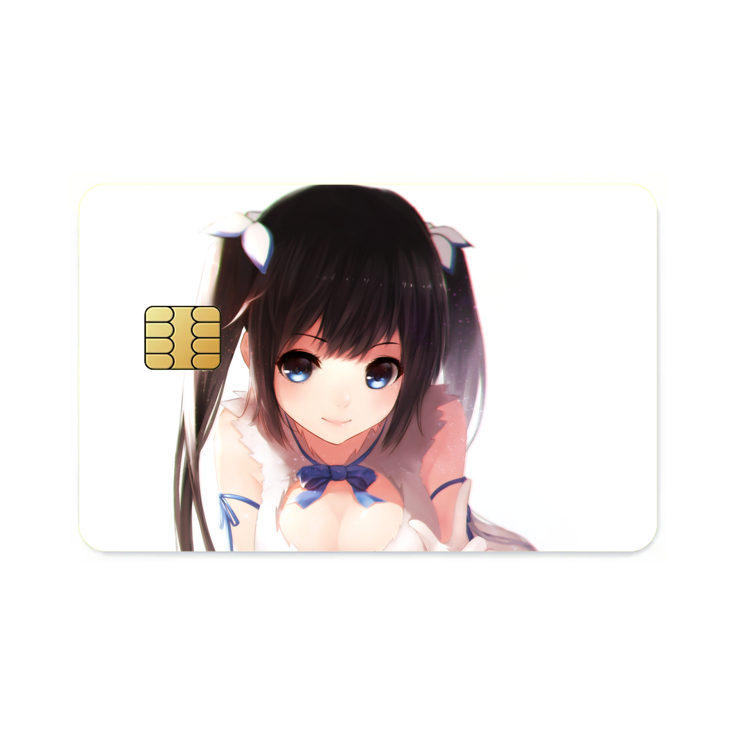 Is It Wrong to Try to Pick Up Girls in a Dungeon? Hestia  Credit Card Skins (4-in-1 Pack)