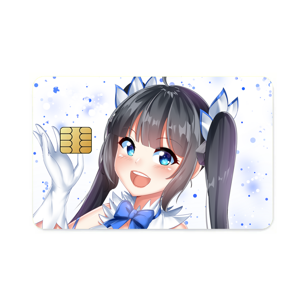 Is It Wrong to Try to Pick Up Girls in a Dungeon? Hestia  Credit Card Skins (4-in-1 Pack)