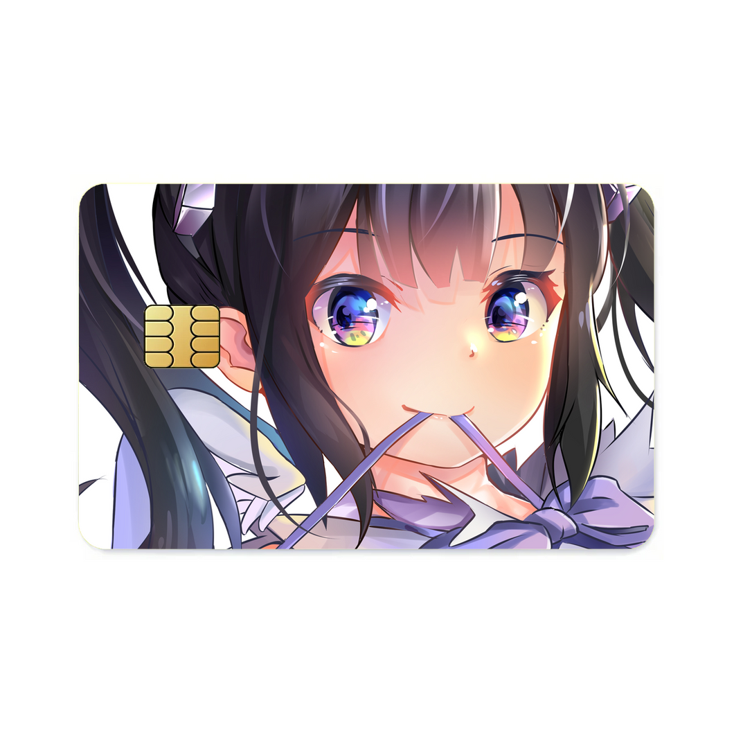 Is It Wrong to Try to Pick Up Girls in a Dungeon? Hestia  Credit Card Skins (4-in-1 Pack)