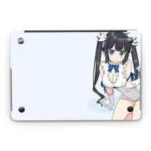 Load image into Gallery viewer, Is It Wrong to Try to Pick Up Girls in a Dungeon? Hestia  Macbook Skin
