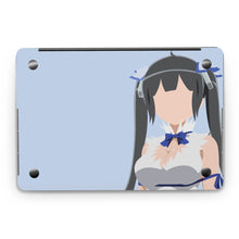 Load image into Gallery viewer, Is It Wrong to Try to Pick Up Girls in a Dungeon? Hestia  Macbook Skin
