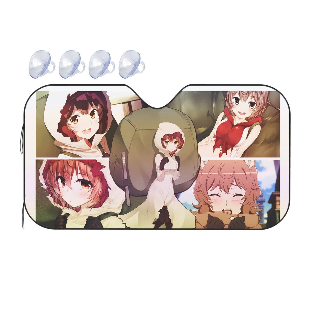 Is It Wrong to Try to Pick Up Girls in a Dungeon? Liliruca Arde  Car Sunshade