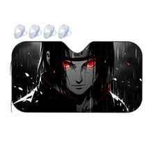 Load image into Gallery viewer, Itachi Uchiha Manga Style Car Sunshade
