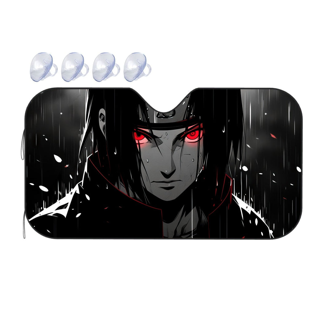 Itachi Uchiha Manga Style Car Sunshade