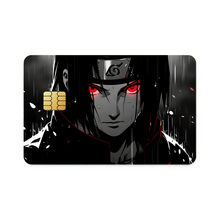 Load image into Gallery viewer, Itachi Uchiha Manga Style Credit Card Skins (4-in-1 Pack)
