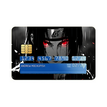 Load image into Gallery viewer, Itachi Uchiha Manga Style Credit Card Skins (4-in-1 Pack)
