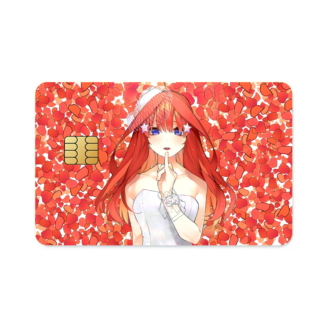 Itsuki Nakano  Credit Card Skins (4-in-1 Pack)