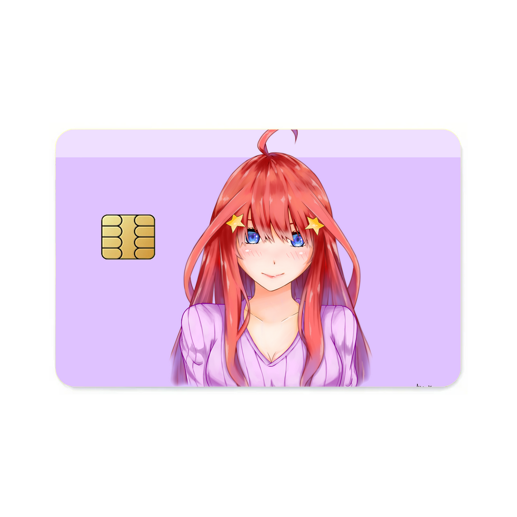Itsuki Nakano  Credit Card Skins (4-in-1 Pack)