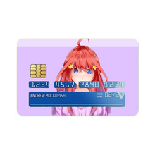 Load image into Gallery viewer, Itsuki Nakano  Credit Card Skins (4-in-1 Pack)
