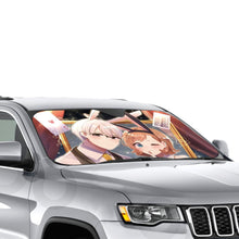 Load image into Gallery viewer, Itsuki Sumeragi and Kaede Manyuda  Car Sunshade
