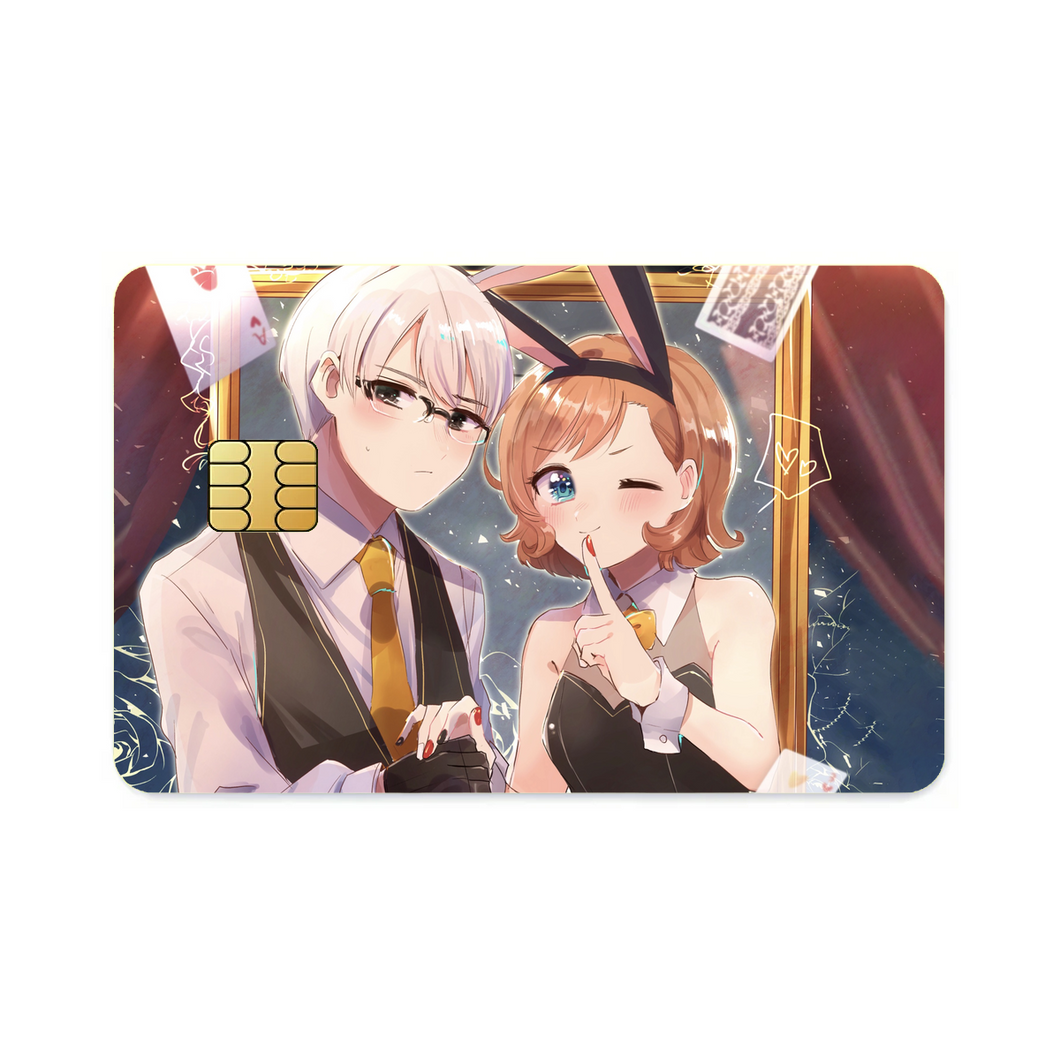 Itsuki Sumeragi and Kaede Manyuda  Credit Card Skins (4-in-1 Pack)
