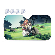 Load image into Gallery viewer, Iwatani &amp; Raphtalia  Car Sunshade
