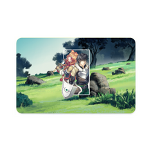 Load image into Gallery viewer, Iwatani &amp; Raphtalia  Credit Card Skins (4-in-1 Pack)
