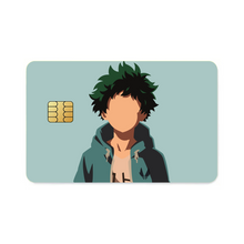 Load image into Gallery viewer, Izuku Midoriya minimalism  Credit Card Skins (4-in-1 Pack)
