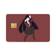 Load image into Gallery viewer, Jabami Yumeko,Kakegurui,Minimalist  Credit Card Skins (4-in-1 Pack)
