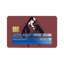 Load image into Gallery viewer, Jabami Yumeko,Kakegurui,Minimalist  Credit Card Skins (4-in-1 Pack)
