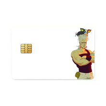 Load image into Gallery viewer, Jean Pierre Polnareff e Iggy  Credit Card Skins (4-in-1 Pack)
