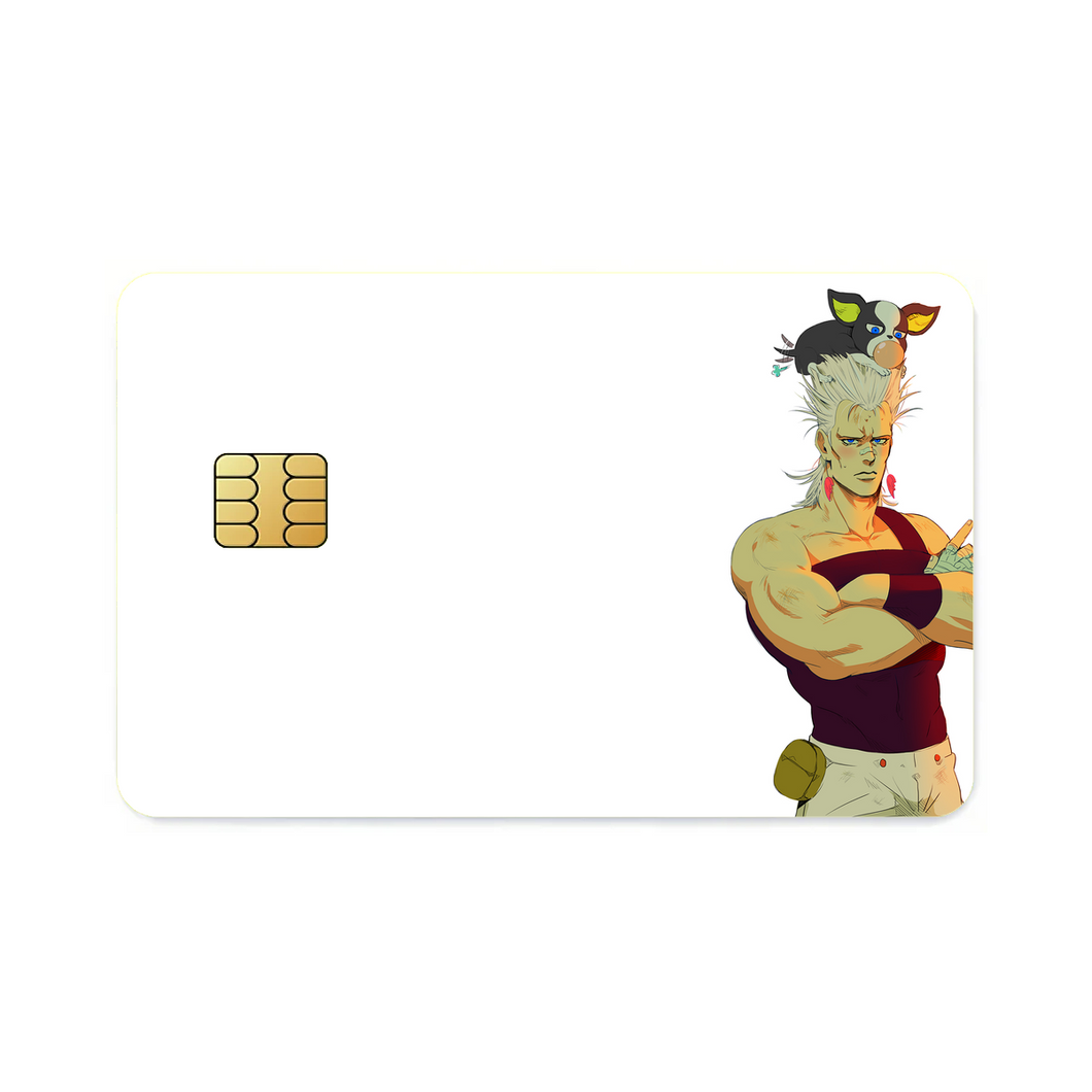 Jean Pierre Polnareff e Iggy  Credit Card Skins (4-in-1 Pack)