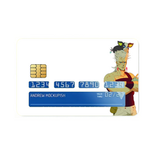 Load image into Gallery viewer, Jean Pierre Polnareff e Iggy  Credit Card Skins (4-in-1 Pack)
