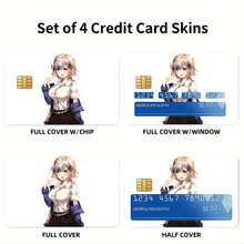 Load image into Gallery viewer, Jeanne  Credit Card Skins (4-in-1 Pack)
