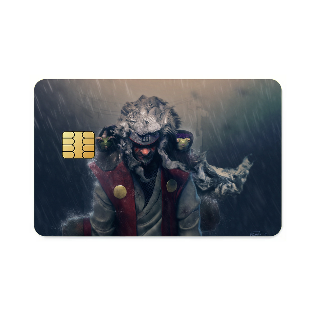 Jiraiya ( Naruto ) Credit Card Skins (4-in-1 Pack)