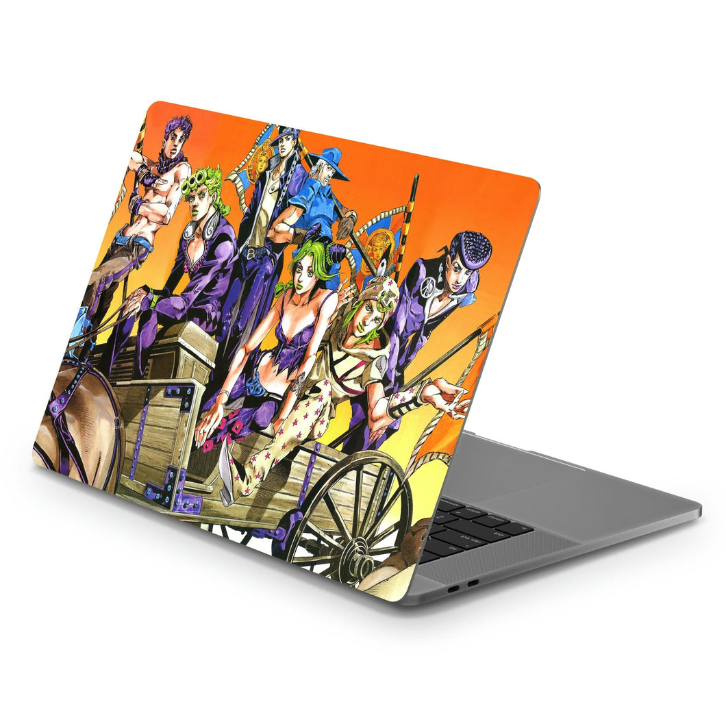 JoJo's Bizarre Adventure: 1-7  Macbook Skin