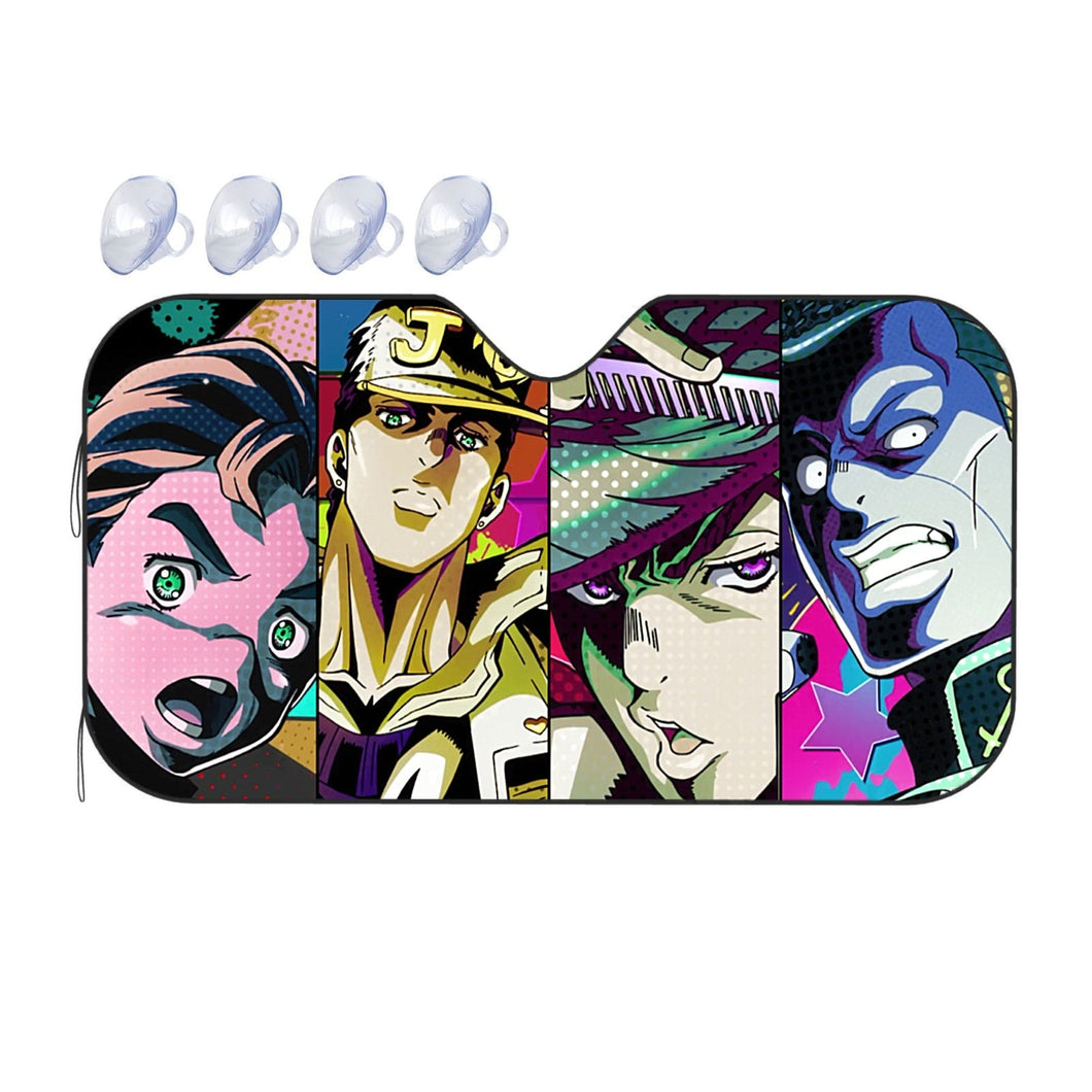 JoJo's Bizarre Adventure: Diamond is Unbreakable - Group Shot 2  Car Sunshade