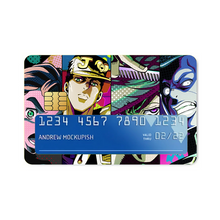 Load image into Gallery viewer, JoJo&#39;s Bizarre Adventure: Diamond is Unbreakable - Group Shot 2  Credit Card Skins (4-in-1 Pack)
