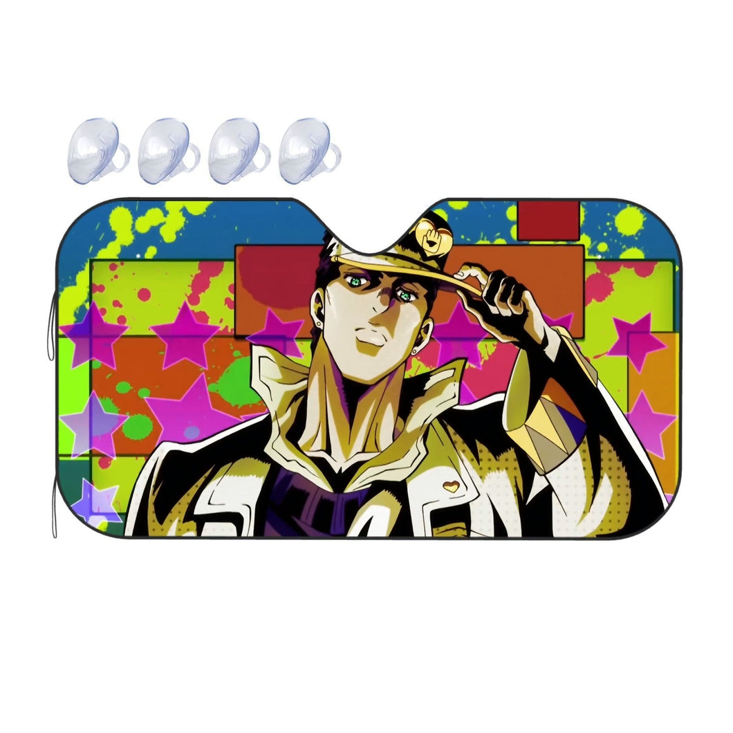 JoJo's Bizarre Adventure: Diamond is Unbreakable - Jotaro Kujo  Car Sunshade