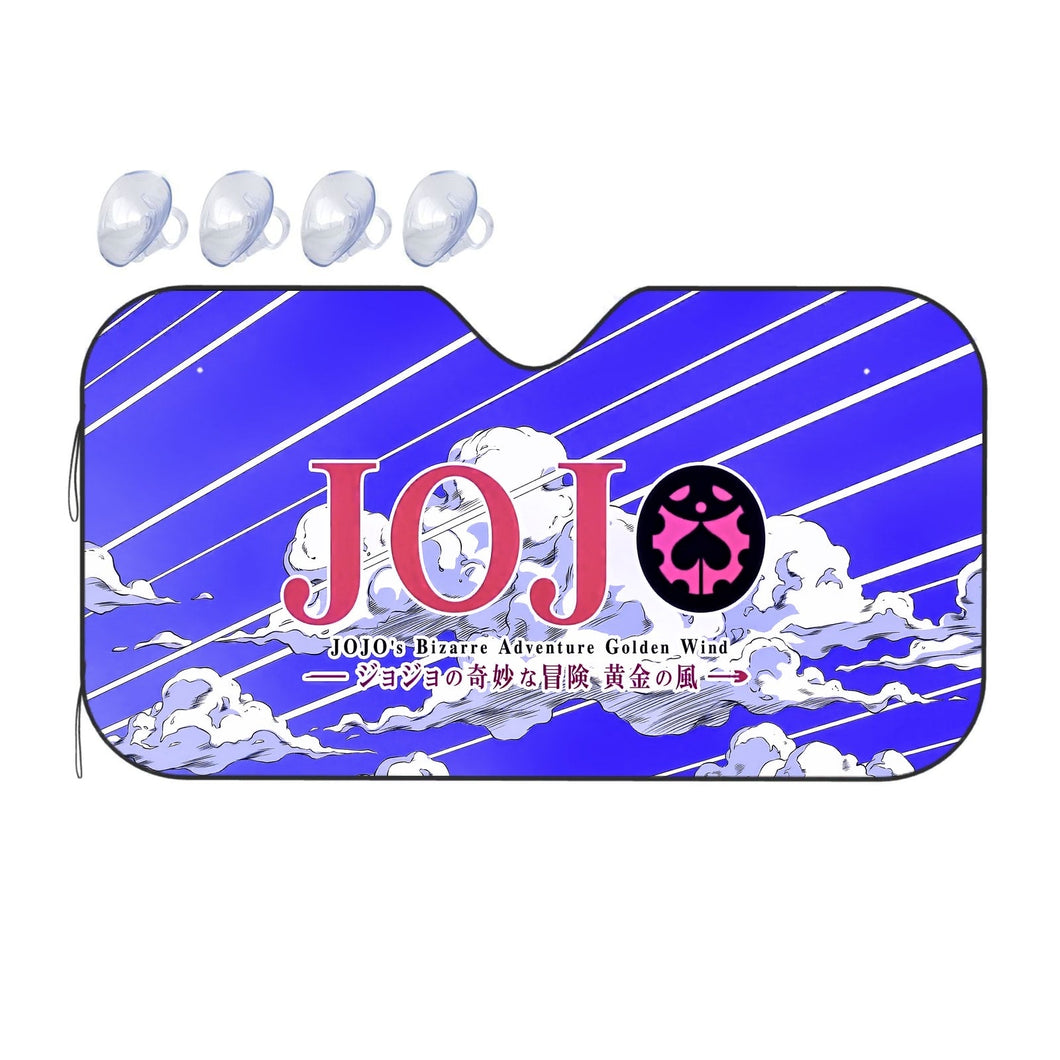 JoJo's Bizarre Adventure: Golden Wind LOGO  Car Sunshade