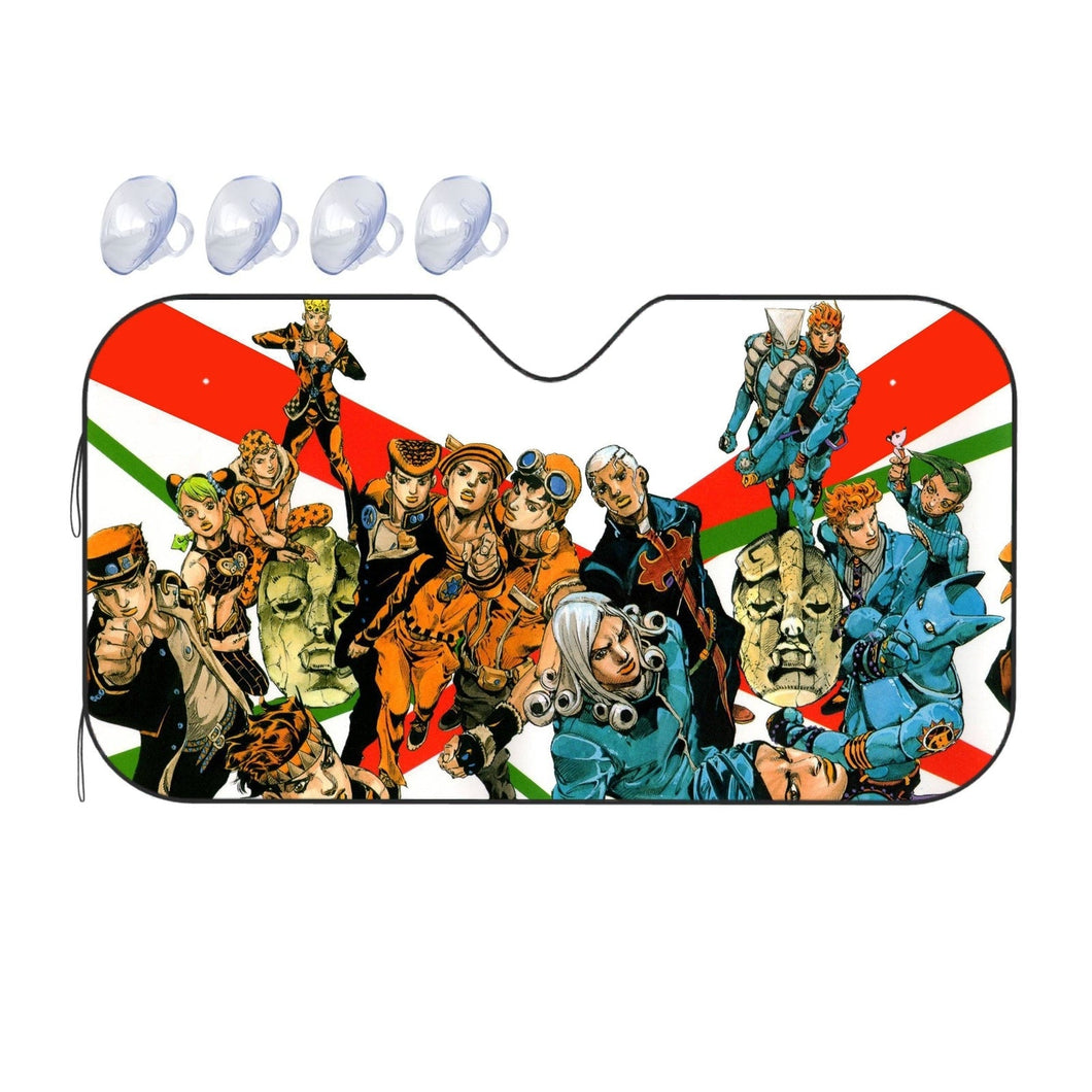 JoJo's Bizarre Adventure: Part 1-8  Car Sunshade