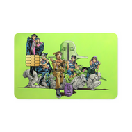 JoJo's Bizarre Adventure: Part 1-8  Credit Card Skins (4-in-1 Pack)