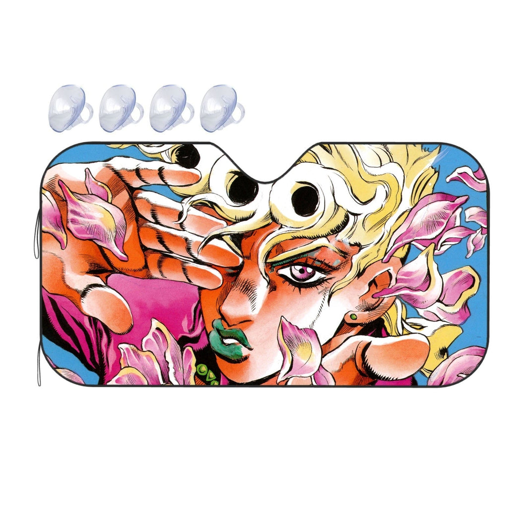 JoJo's Bizarre Adventure: Vento Aureo - Giorno Giovanna  Car Sunshade