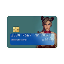 Load image into Gallery viewer, Jolyne Cujoh / Stone Ocean Credit Card Skins (4-in-1 Pack)
